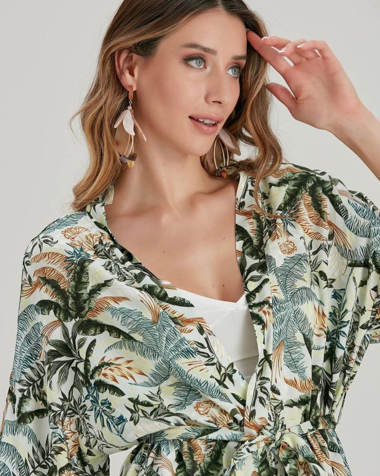Gemustertes Kimono - Set