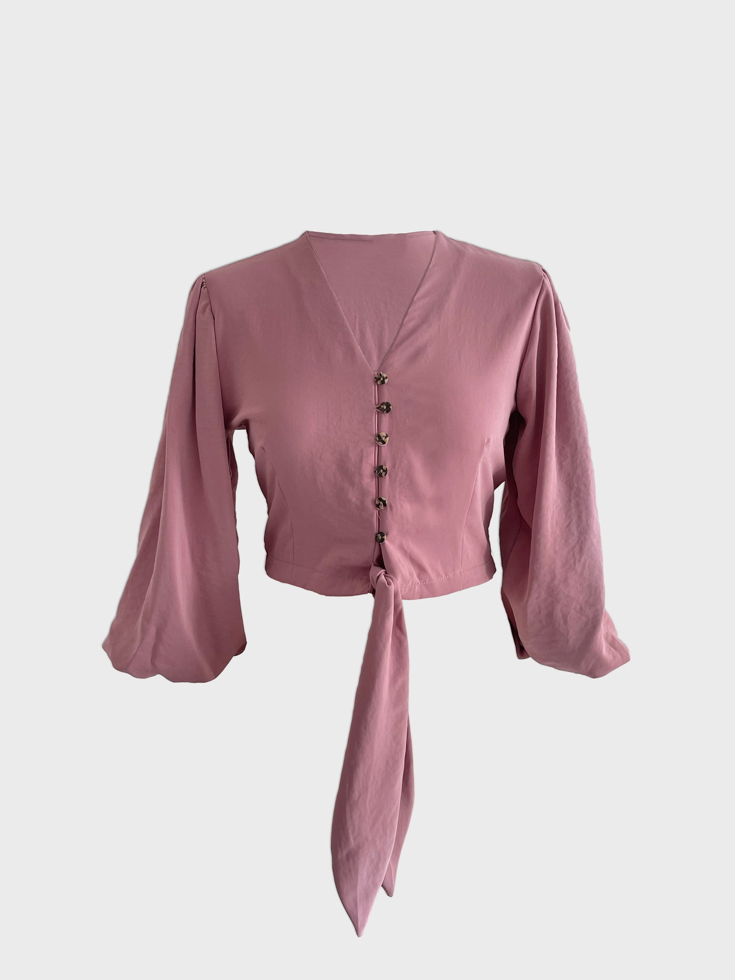 Bluse mit Balonärmel