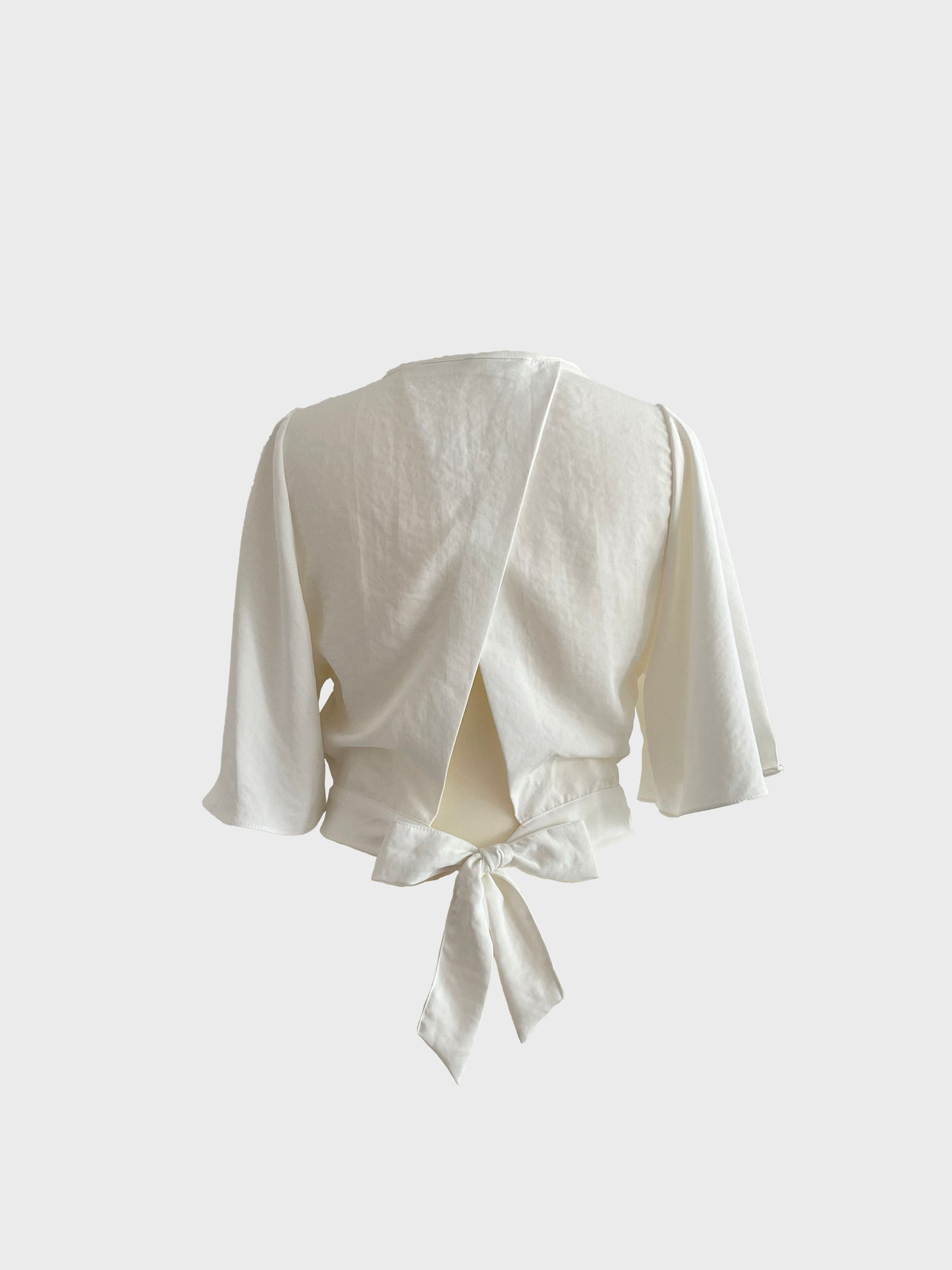 Bluse in Satin Optik