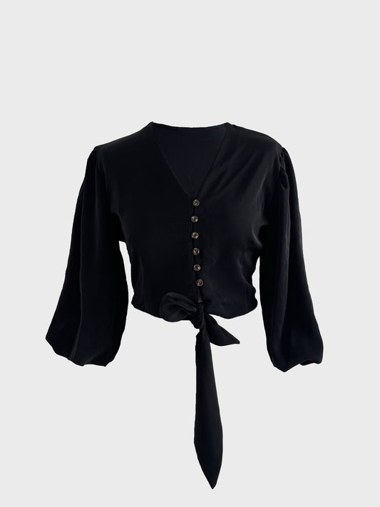 Bluse mit Balonärmel