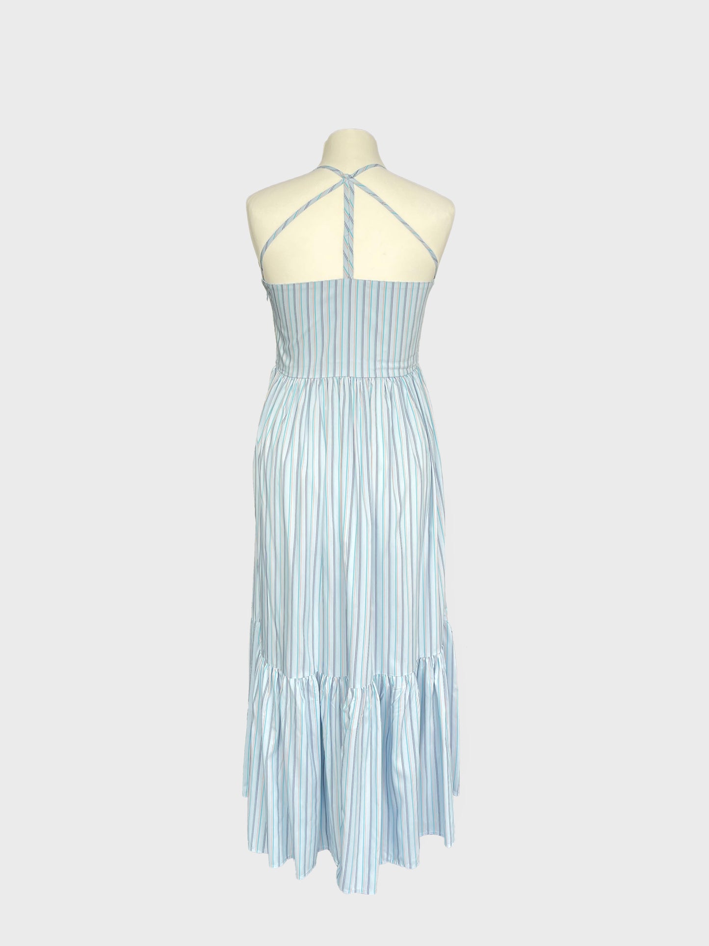 Kleid mit Karrée-Ausschnitt