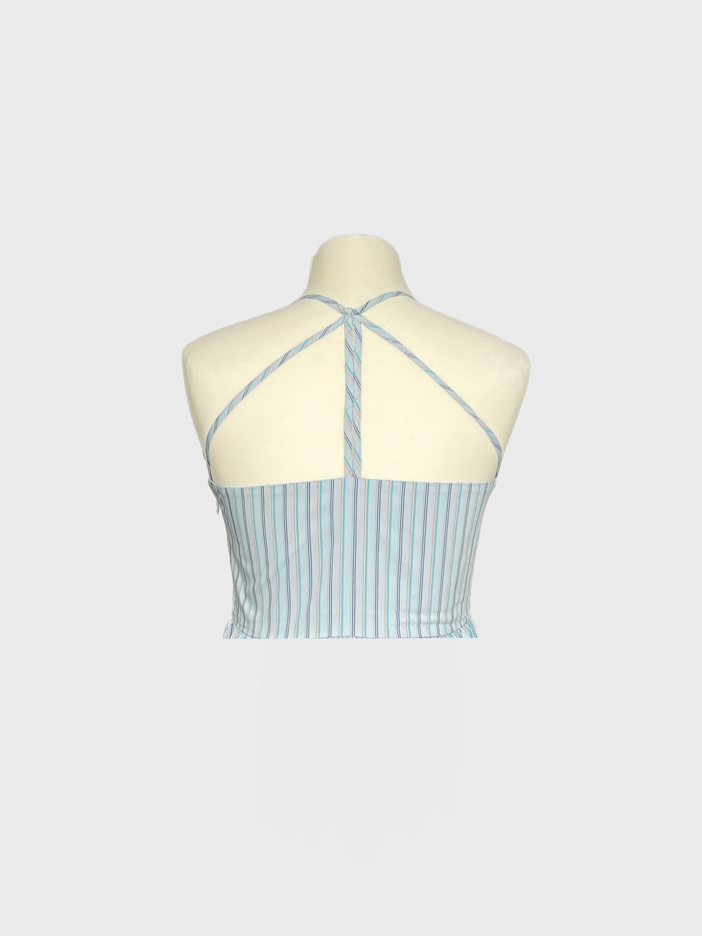 Kleid mit Karrée-Ausschnitt