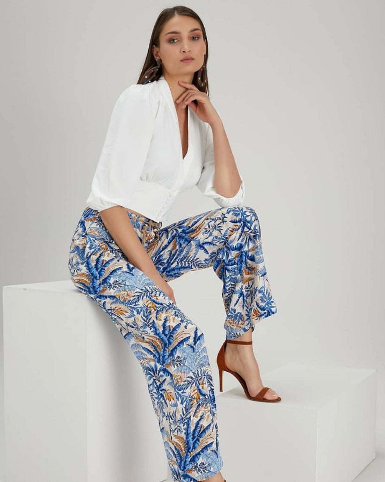 Gemustertes Kimono - Set