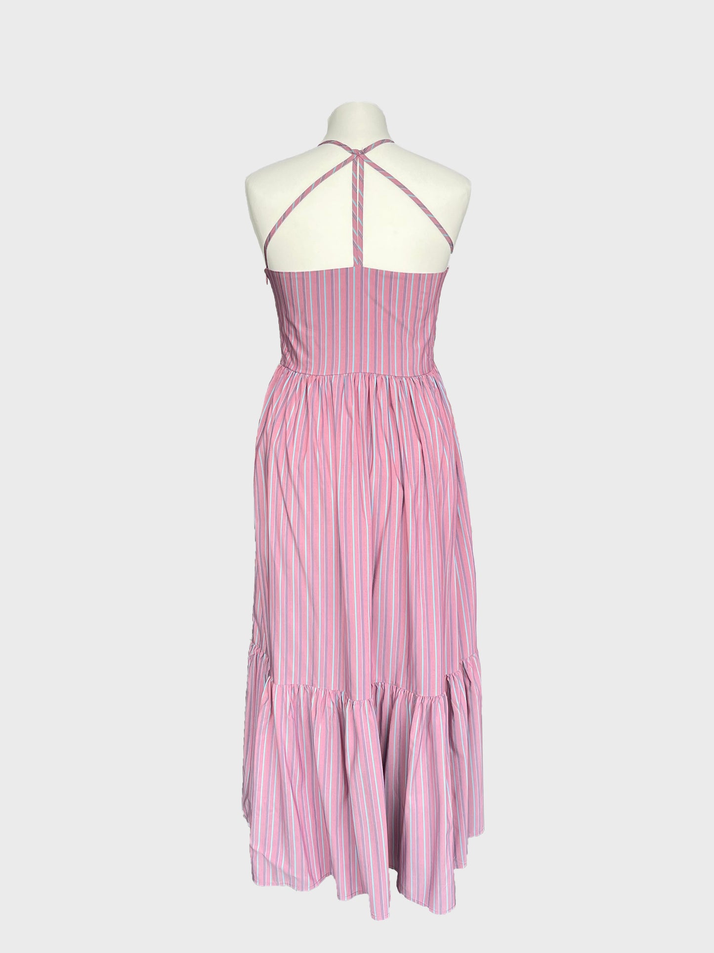 Kleid mit Karrée-Ausschnitt