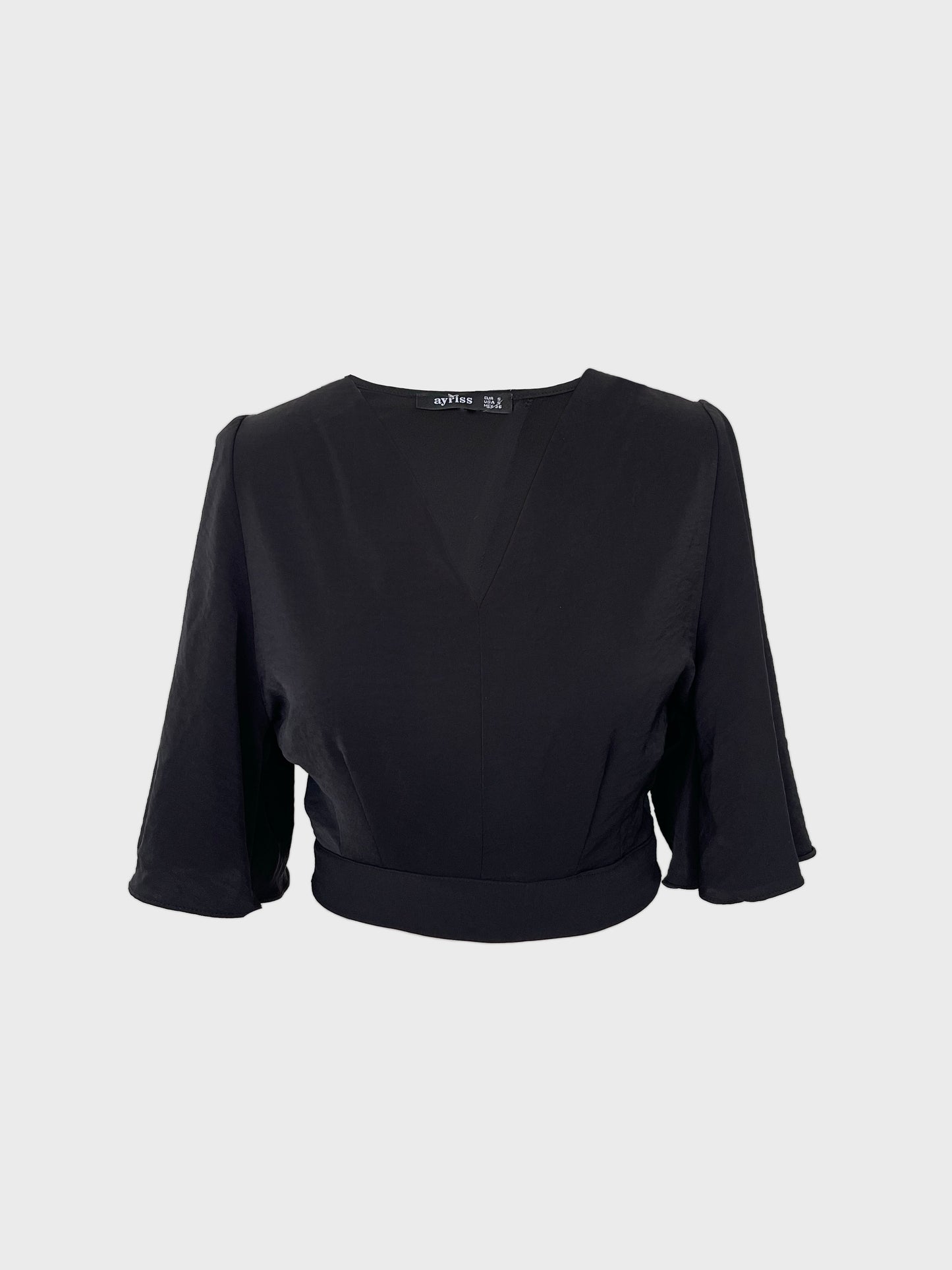 Bluse in Satin Optik