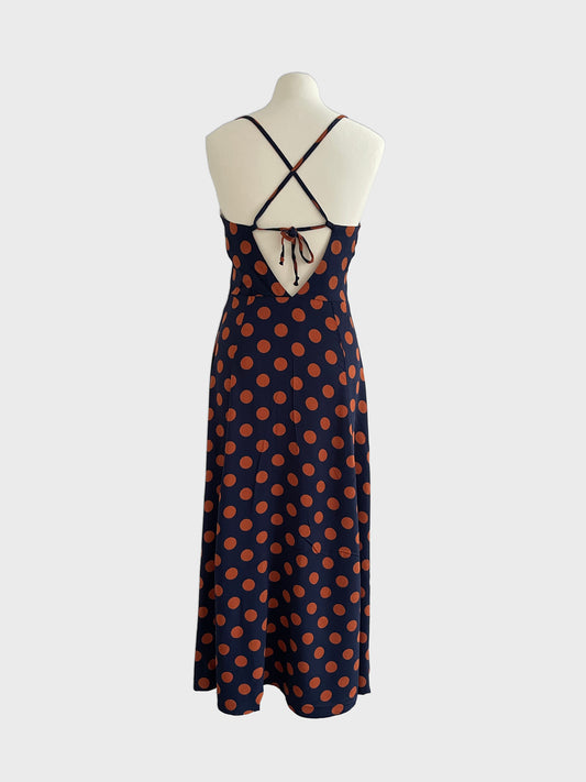 Kleid mit Tupfen