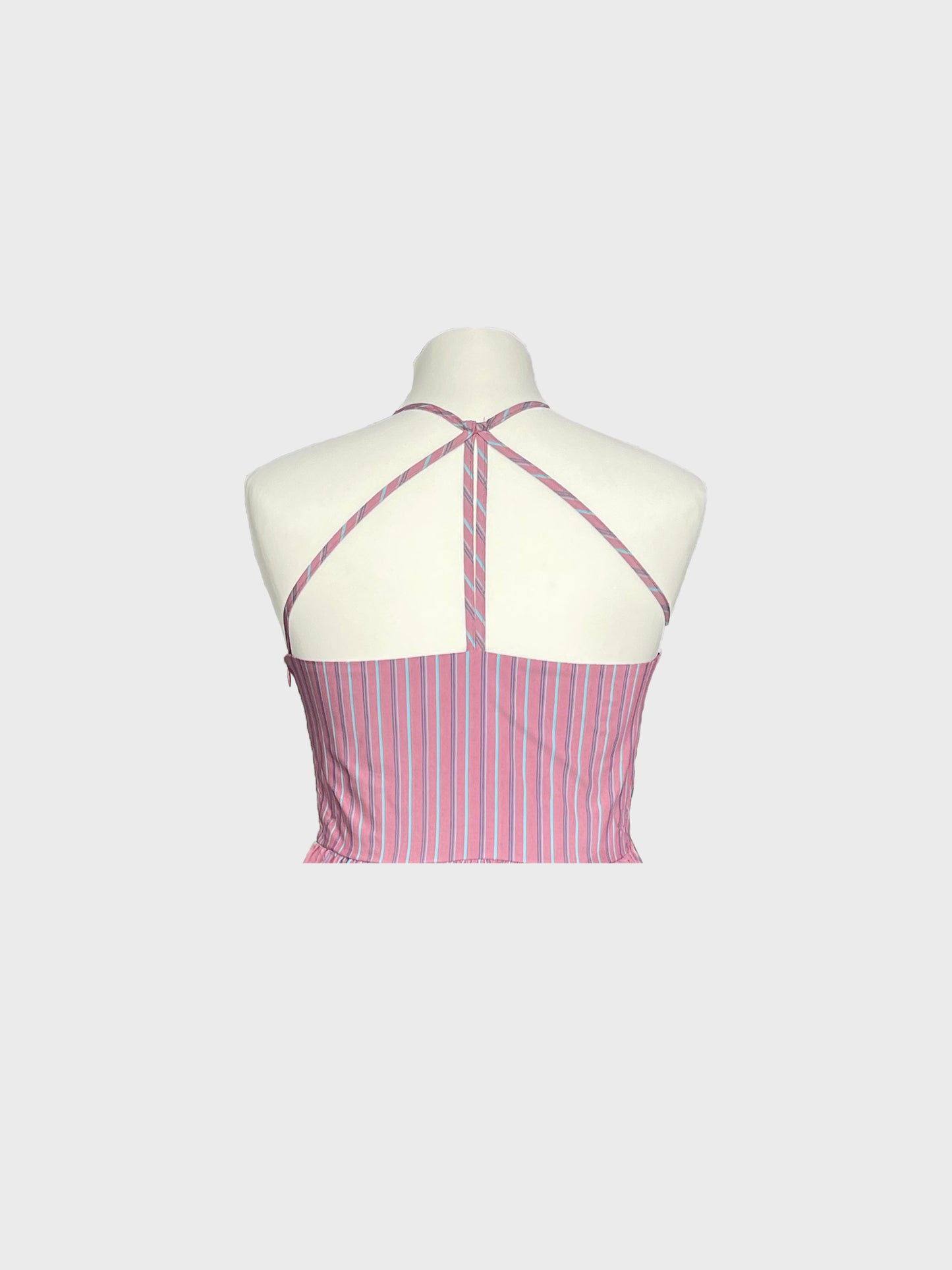 Kleid mit Karrée-Ausschnitt
