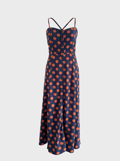 Kleid mit Tupfen