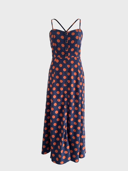 Kleid mit Tupfen