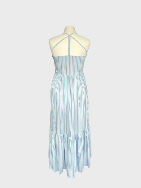 Kleid mit Karrée-Ausschnitt