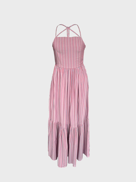 Kleid mit Karrée-Ausschnitt