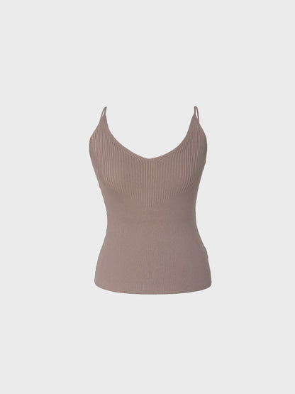 Stricktop V-Ausschnitt