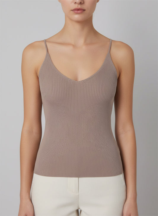 Stricktop V-Ausschnitt