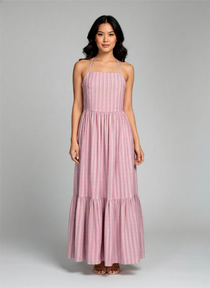 Kleid mit Karrée-Ausschnitt