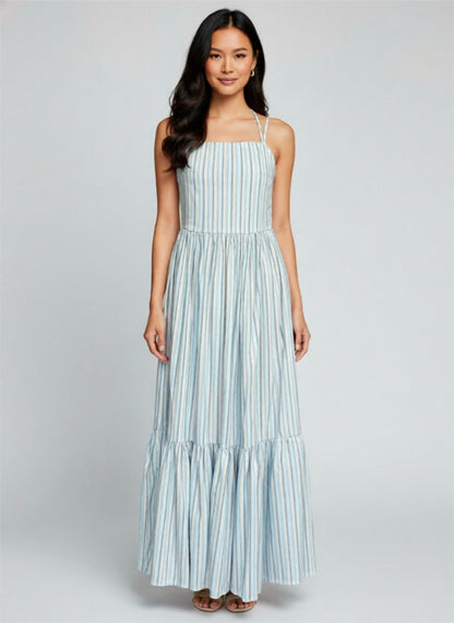 Kleid mit Karrée-Ausschnitt